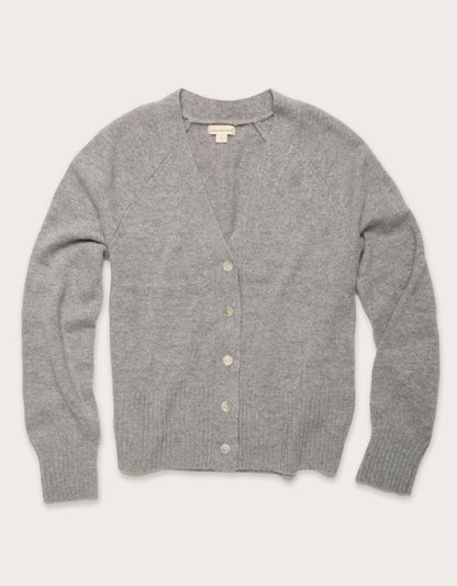 cashmere jersey cardigan