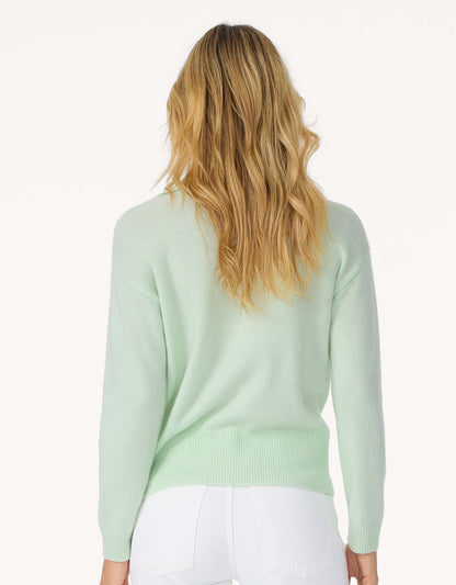 cashmere polo sweater
