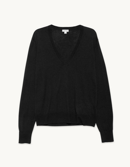 Whisper-Weight Cashmere V-Neck Sweater