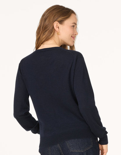 Whisper-Weight Cashmere V-Neck Sweater