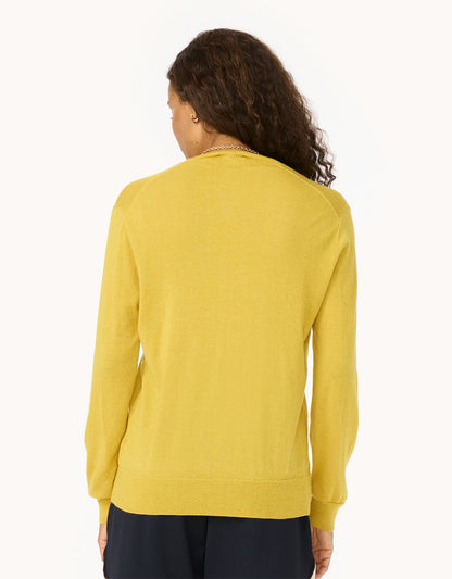 Whisper-Weight Cashmere V-Neck Sweater