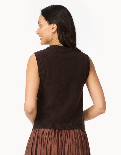 Everyday-Weight Cashmere Sweater Vest