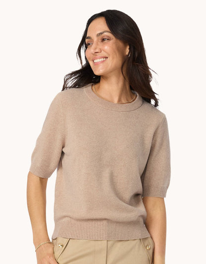 Everyday-Weight Cashmere Tee