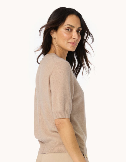 Everyday-Weight Cashmere Tee