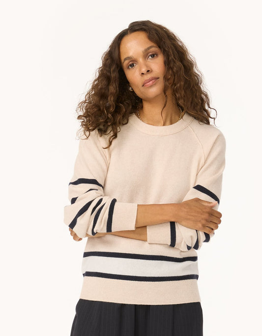 Everyday-Weight Cashmere Raglan Sweater