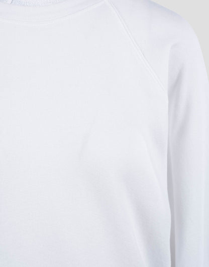 raglan crewneck sweatshirt