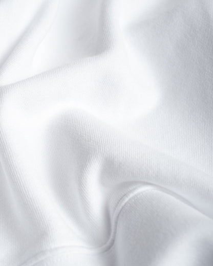 French Terry Button Polo Sweatshirt