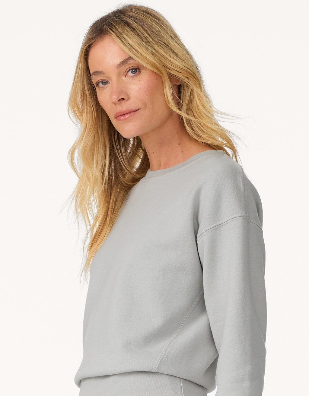 cotton crewneck sweatshirt