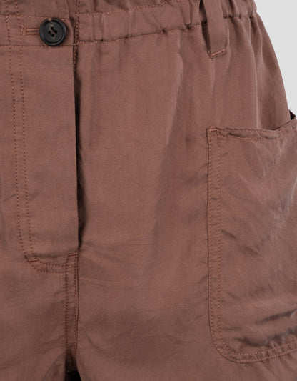 silk paperbag waist short