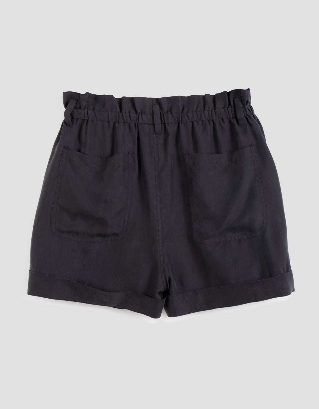 silk paperbag waist short