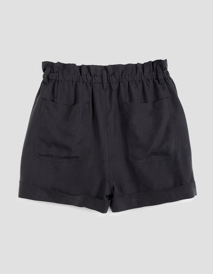 silk paperbag waist short