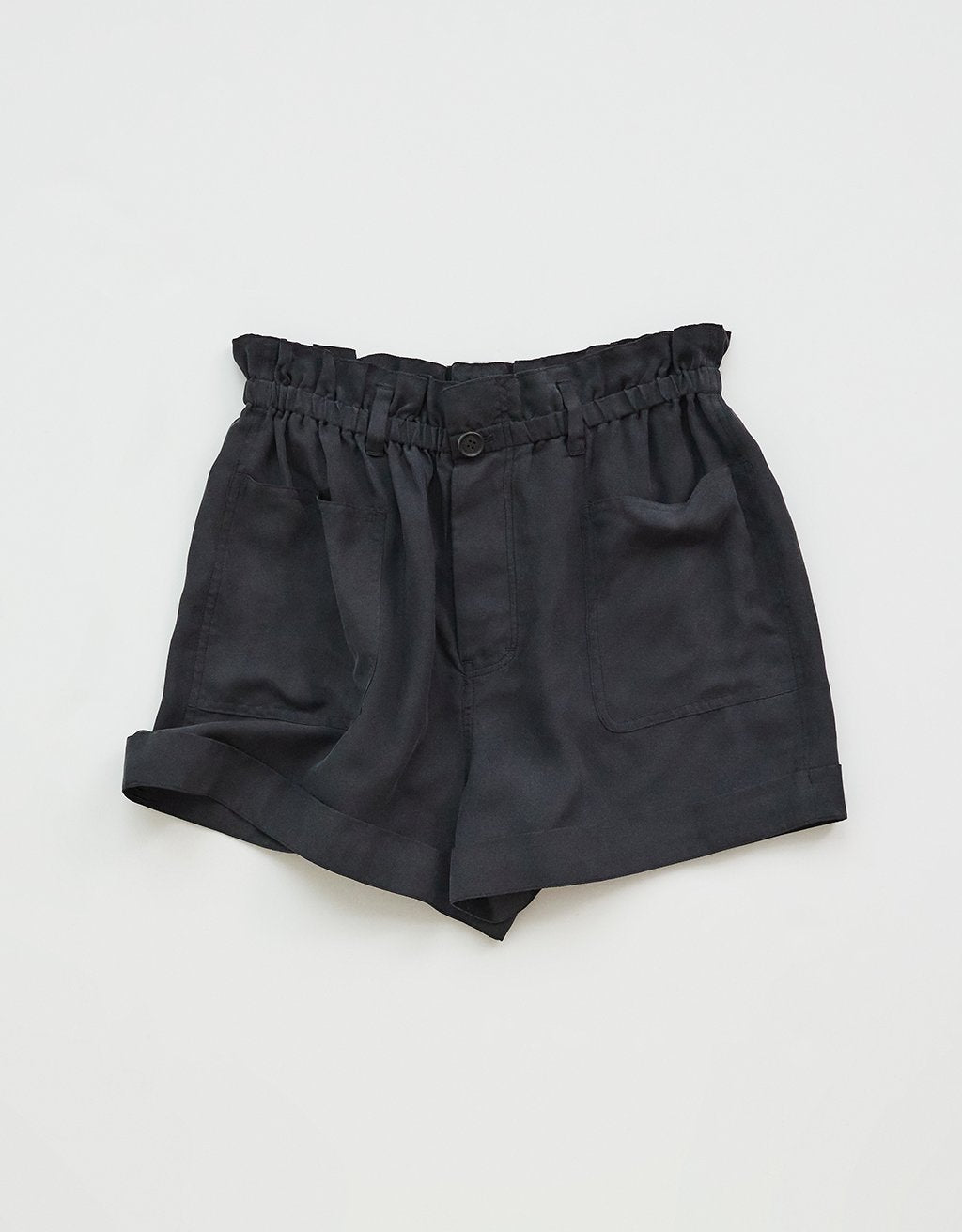silk paperbag waist short
