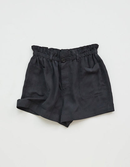 silk paperbag waist short