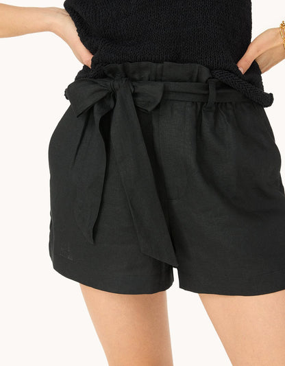 linen paperbag short