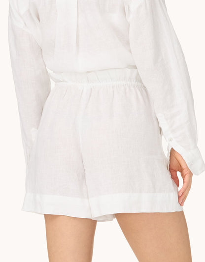 linen beach short