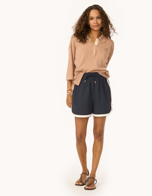 Twill Ponte Track Short