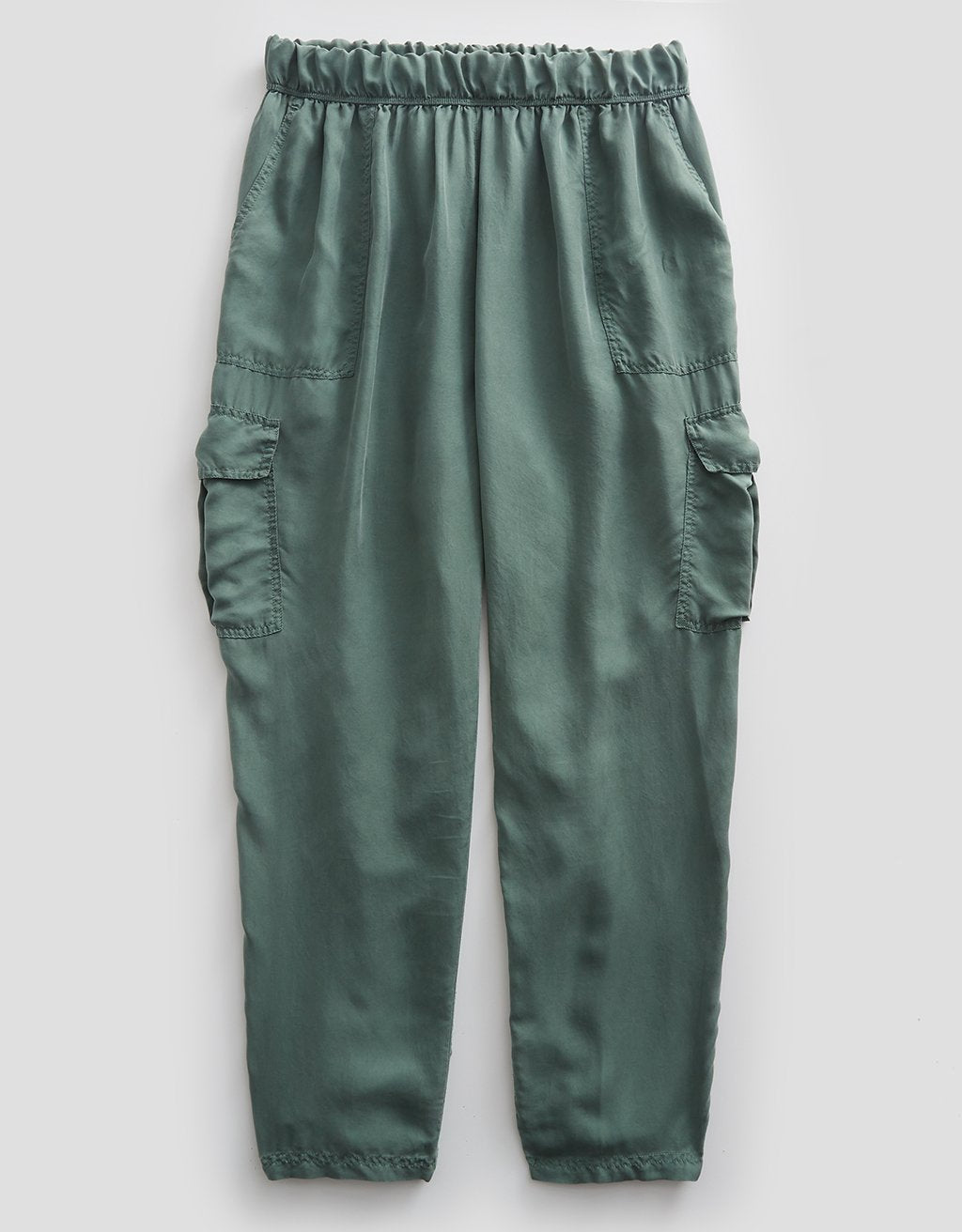 washable silk cargo pant