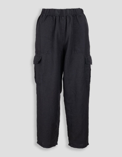 linen cargo pant