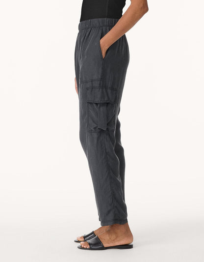 washable silk cargo pant