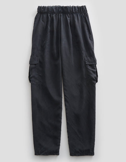 washable silk cargo pant
