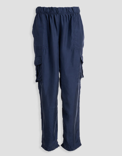 washable silk cargo pant
