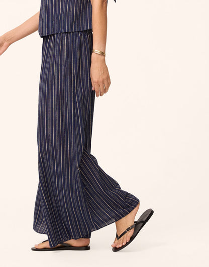 cotton shimmer beach pant