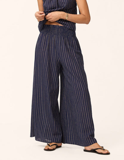 cotton shimmer beach pant