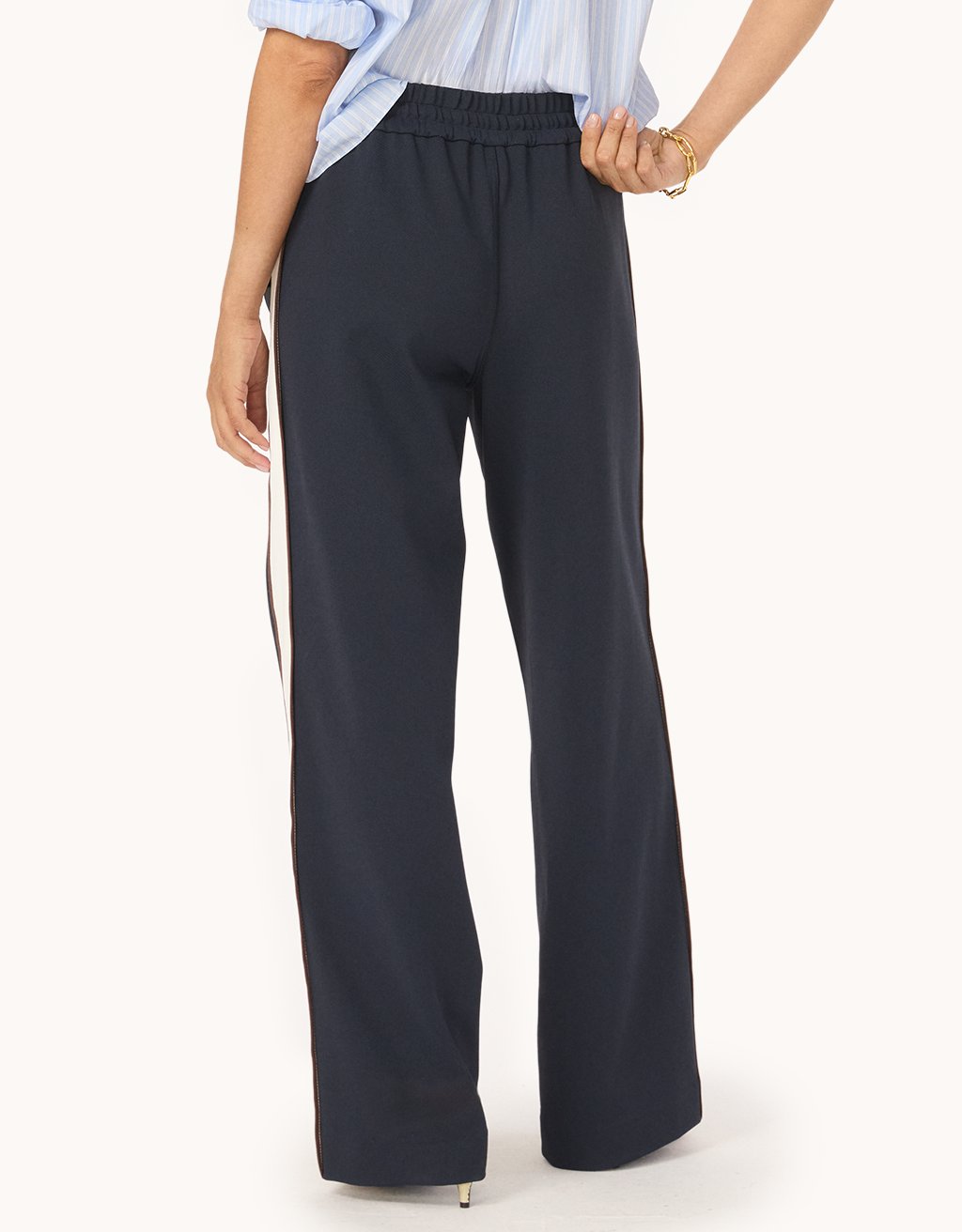 Twill Ponte Track Pant