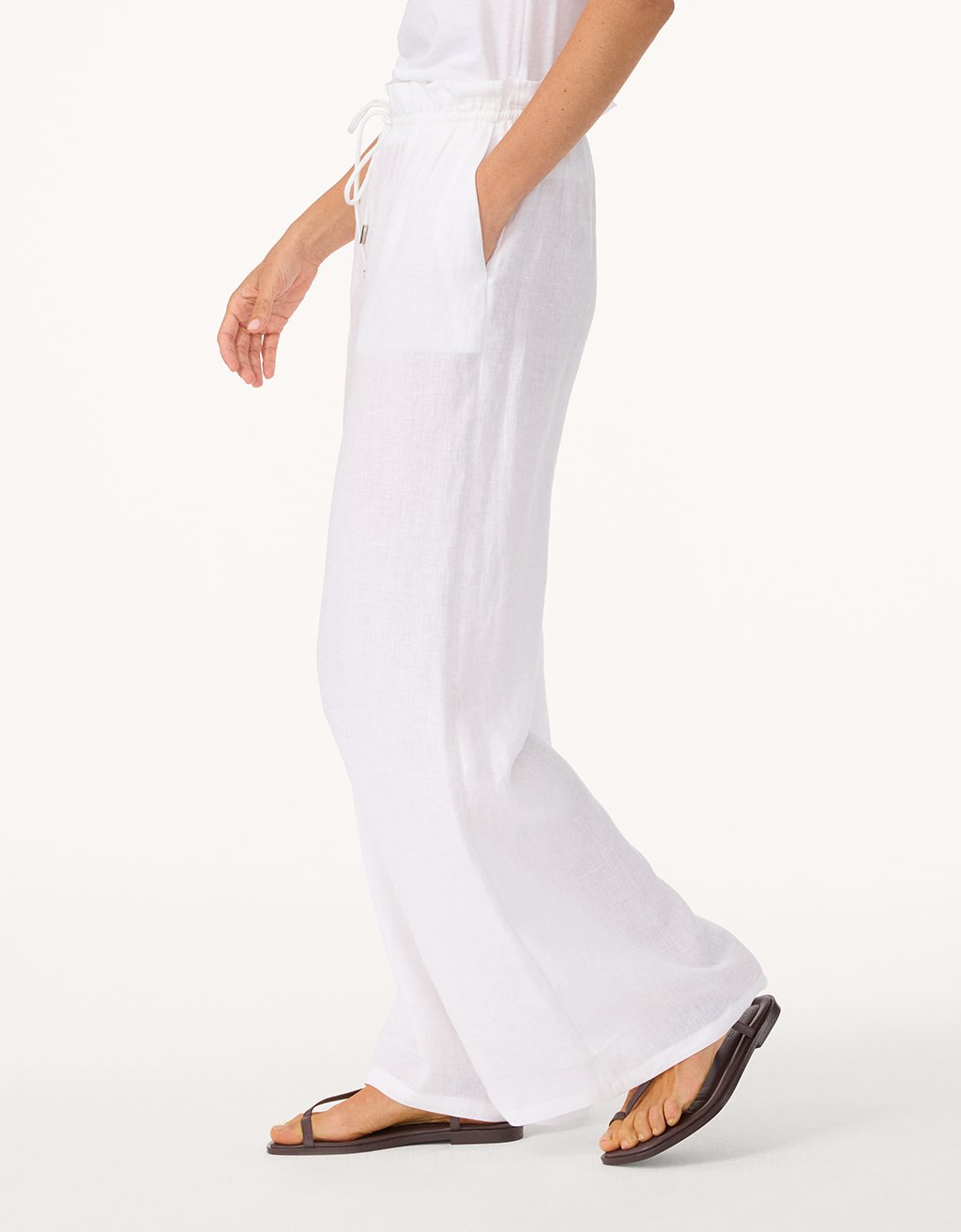 linen beach pant