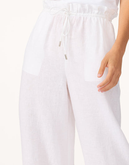 linen beach pant