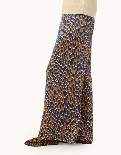 Silk Wide Leg Pant