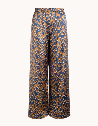 Silk Wide Leg Pant