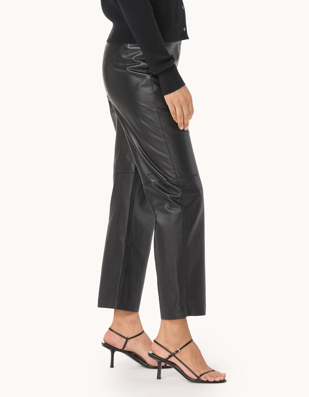 Leather Tapered Pant