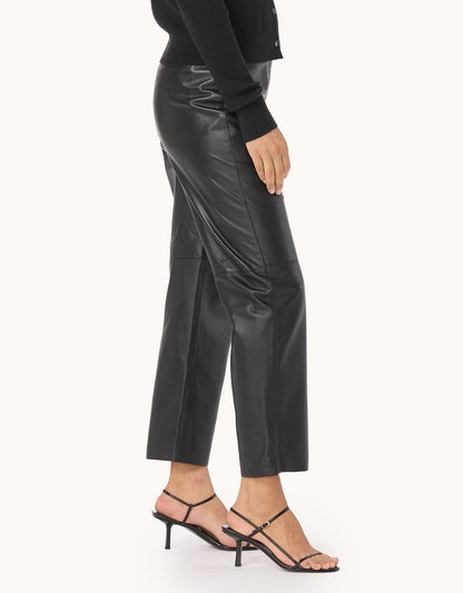 Leather Tapered Pant