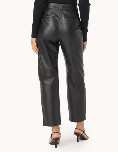 Leather Tapered Pant