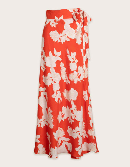 washable silk wrap skirt