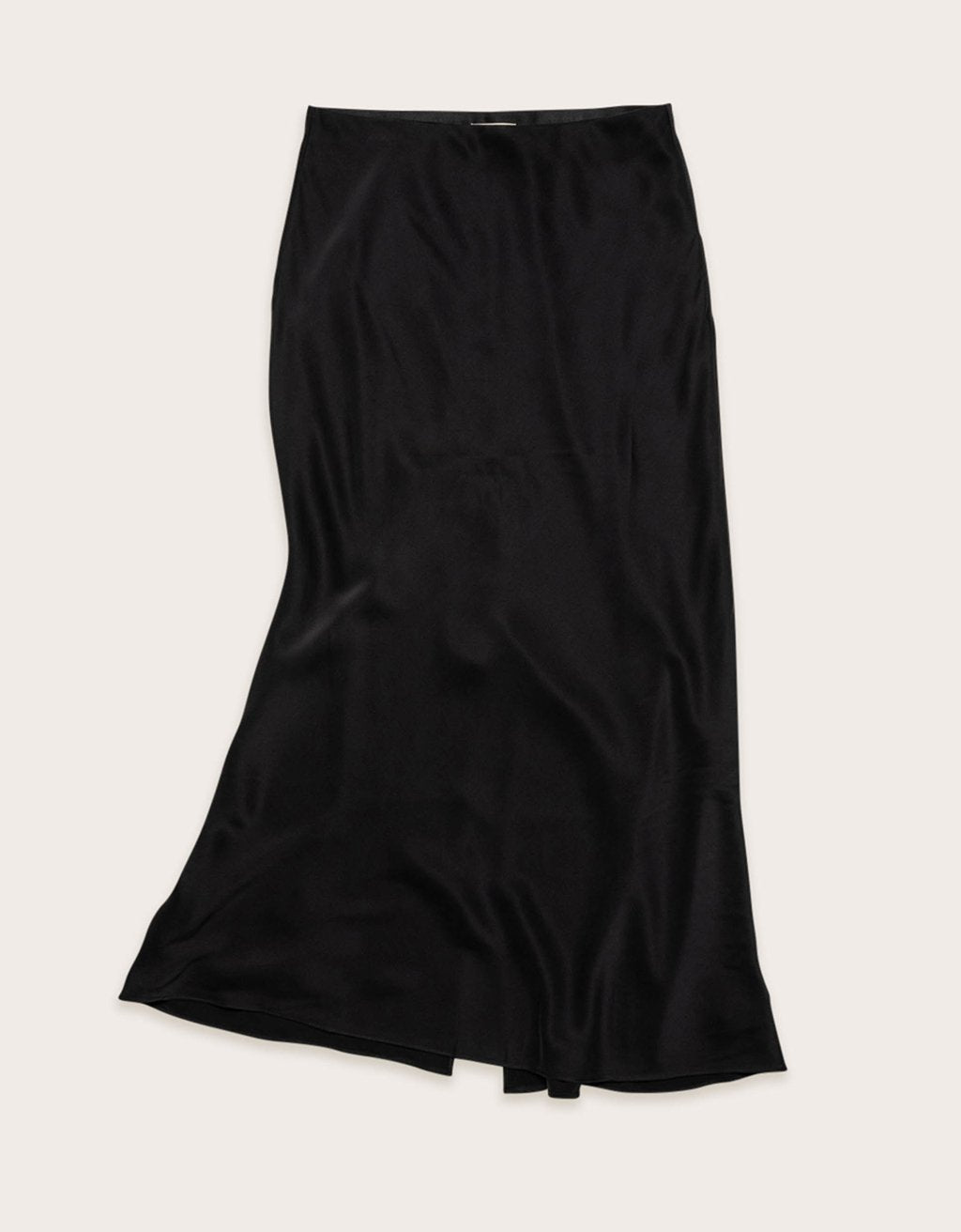 silk column skirt