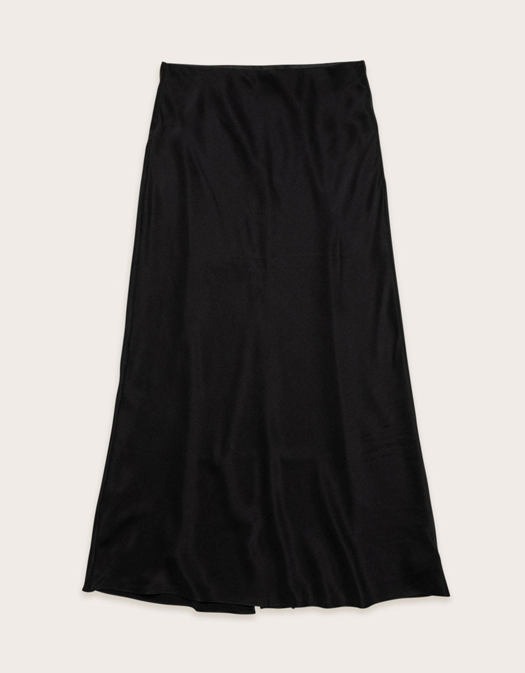 silk column skirt