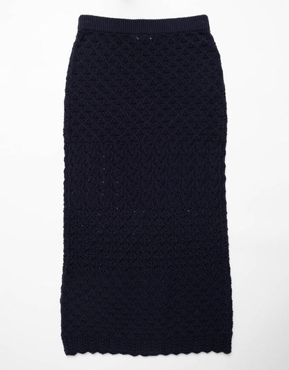 cotton sweater skirt
