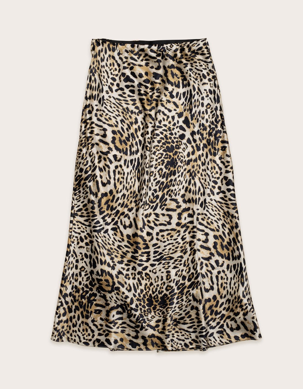 silk column skirt