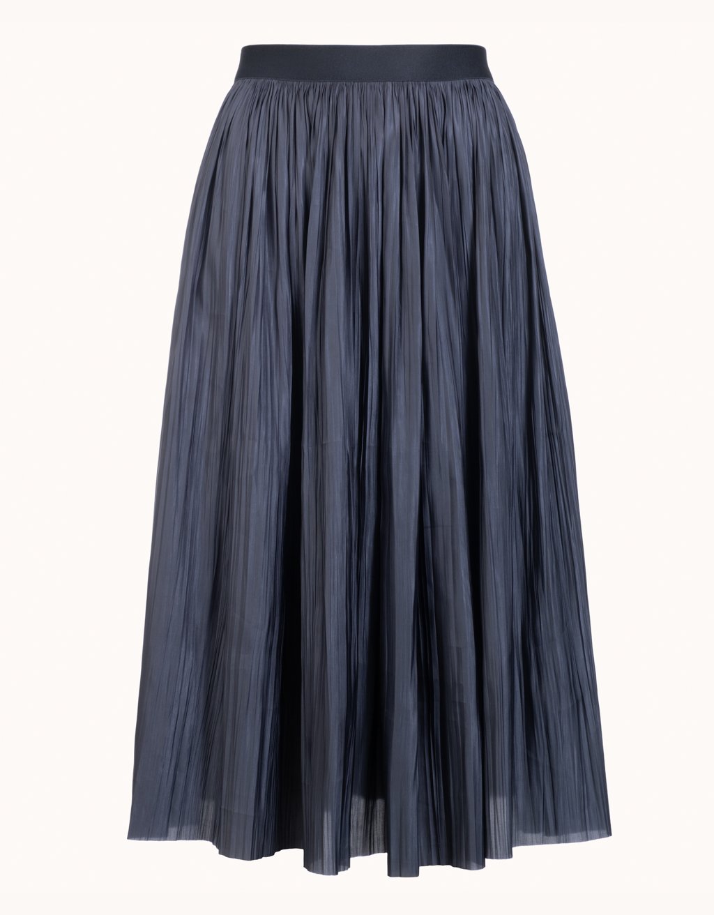 Pleated Maxi Skirt