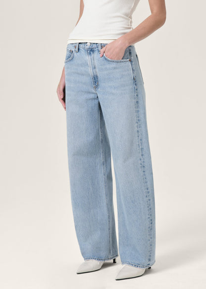agolde low curve jean