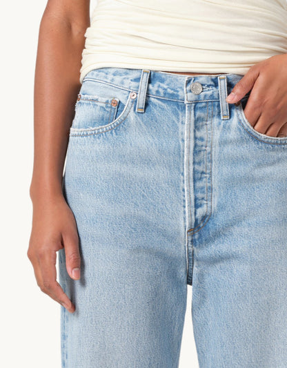 agolde 90s crop jean