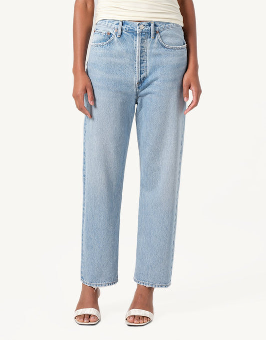 agolde 90s crop jean