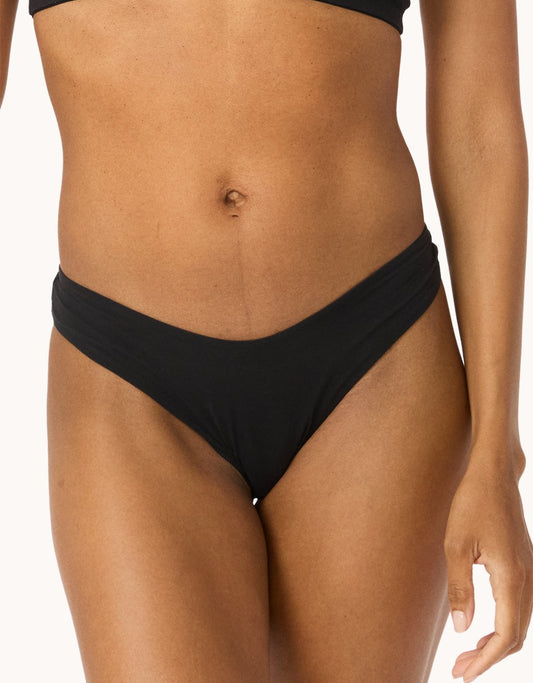 high cut mesh thong
