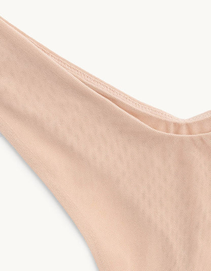 high cut mesh thong