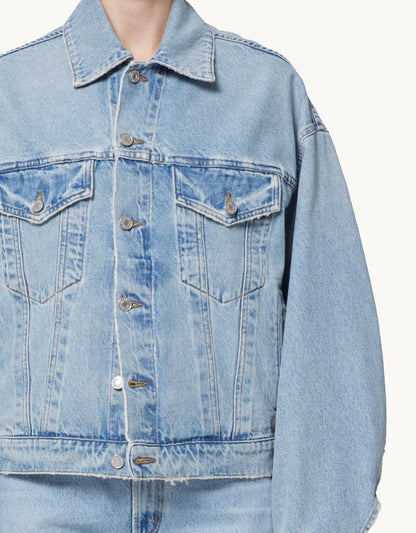 agolde dalton balloon jacket