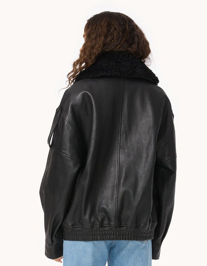 Agolde Avril Leather Jacket