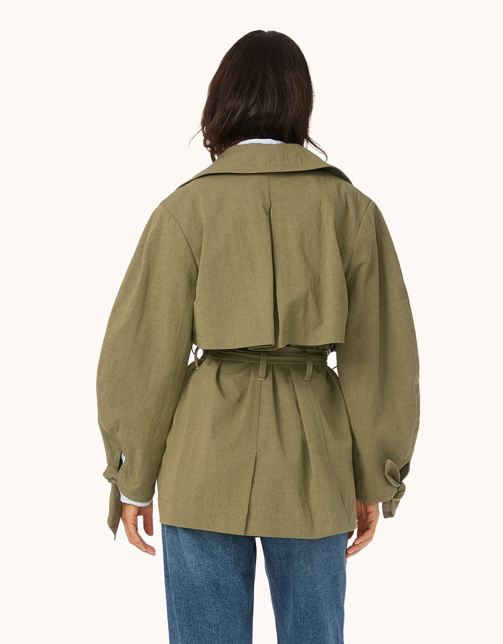 Italian Cotton Trench Jacket