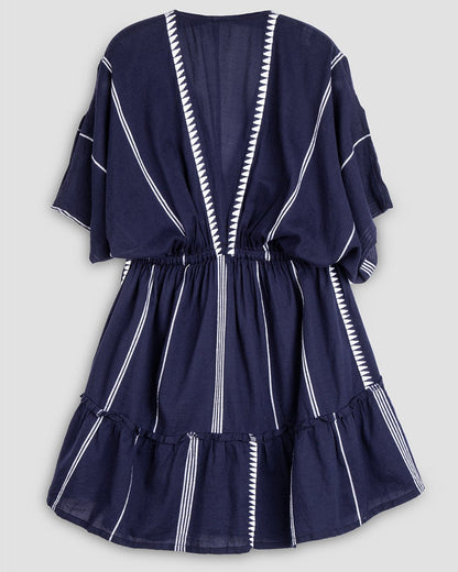 lemlem nunu short plunge dress